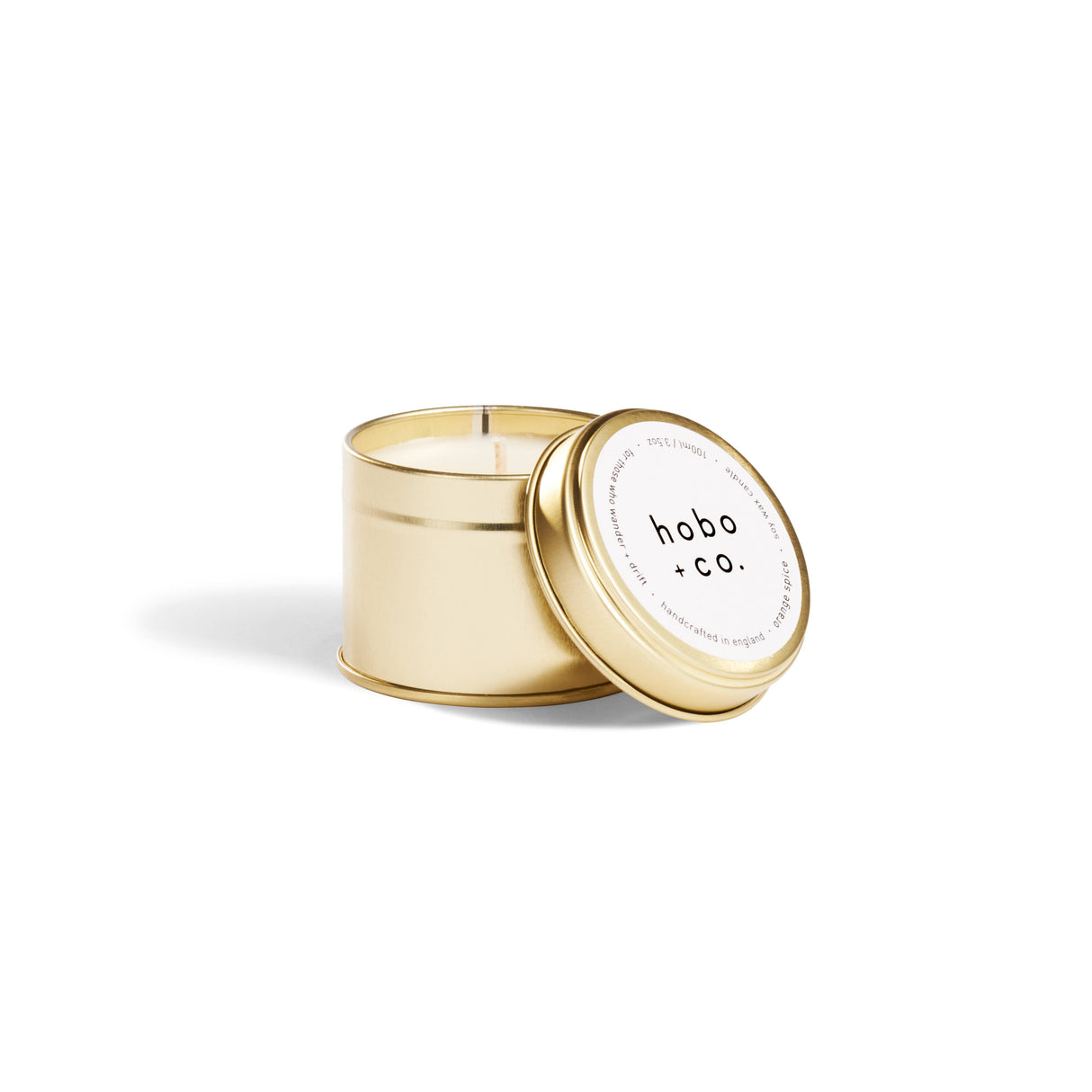 Orange Spice Gold Candle