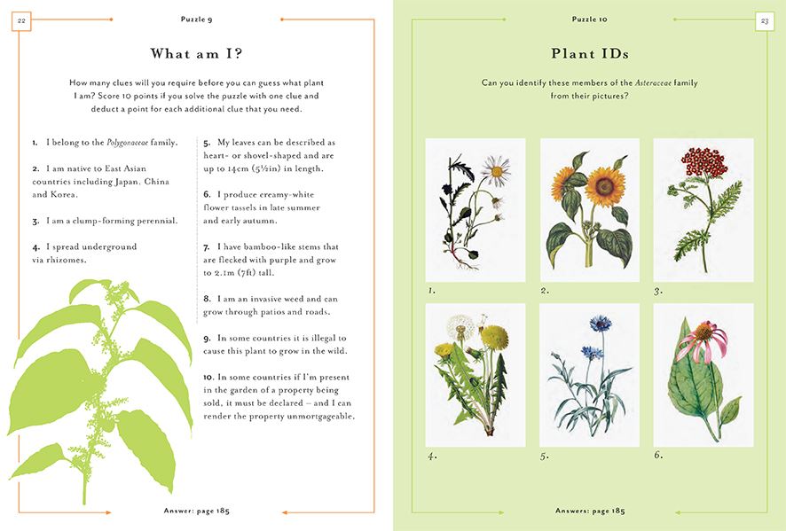 Book - RHS Quiz and Puzzle Book for Gardeners