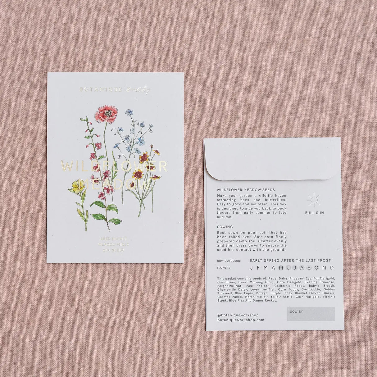 Bee-Friendly Wildflower Meadow Seeds