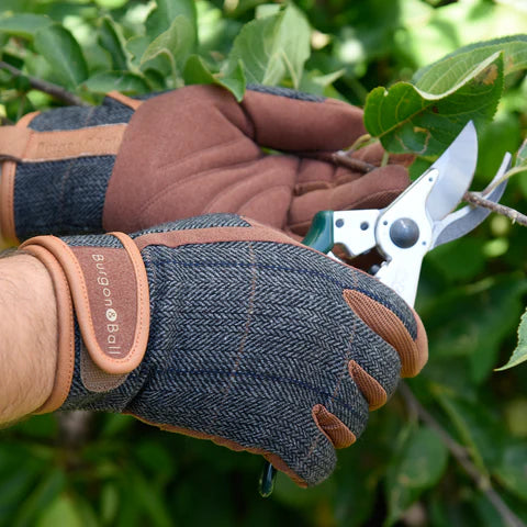 Tweed Gardening Gloves -L / XL