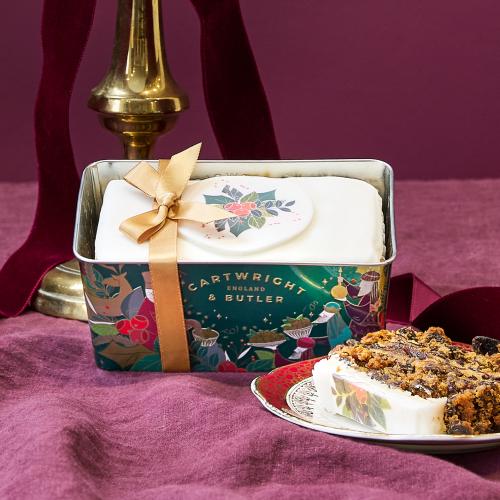 Christmas Iced Fruit Loaf Cake