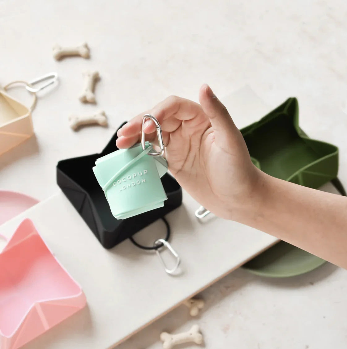 Foldable Dog Travel Bowl