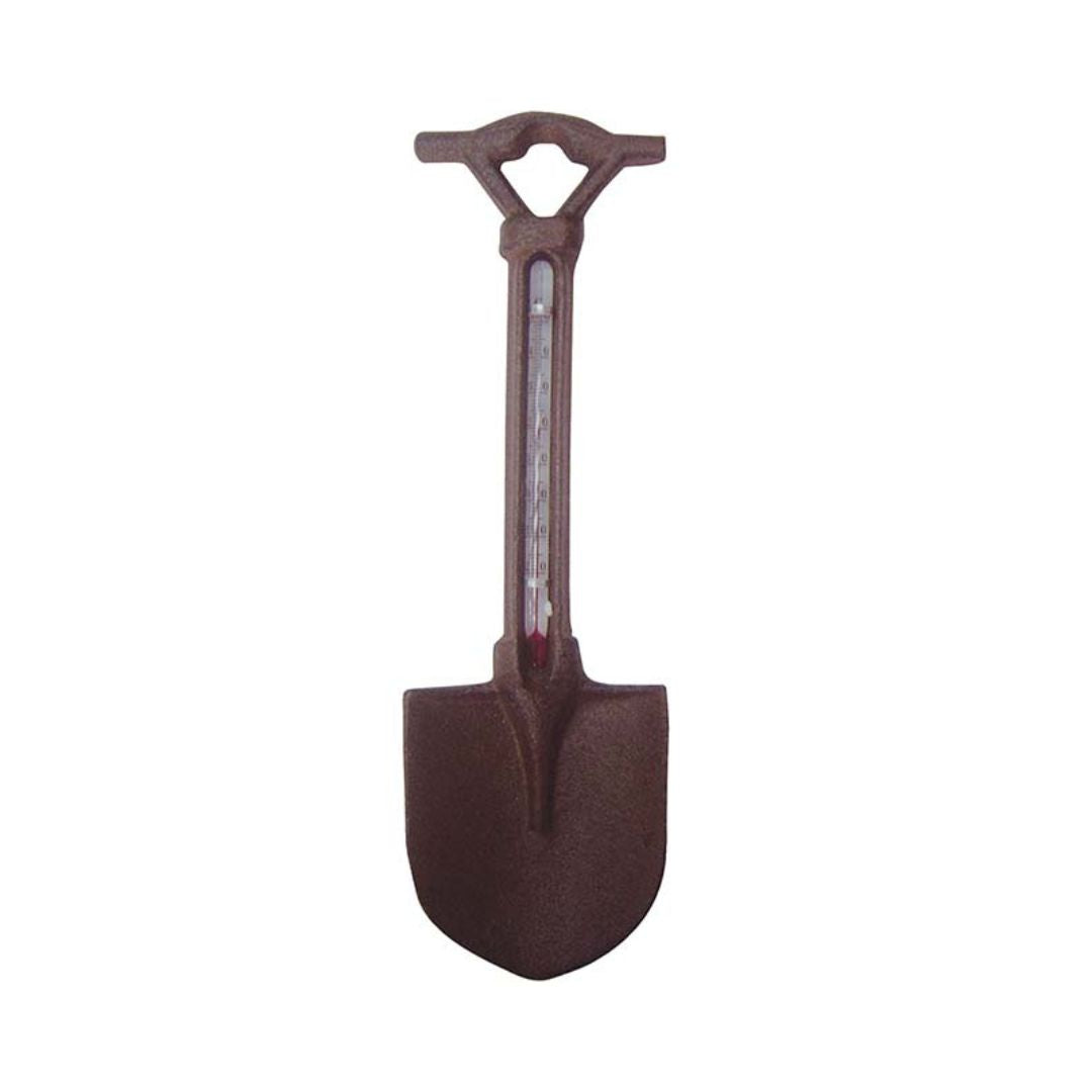 Cast Iron Garden Spade Thermometer