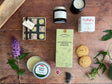 Gardener's Retreat Gift Hamper with Tea Biscuits Chocolate Candle and Hand Wax. Gluten-free option available