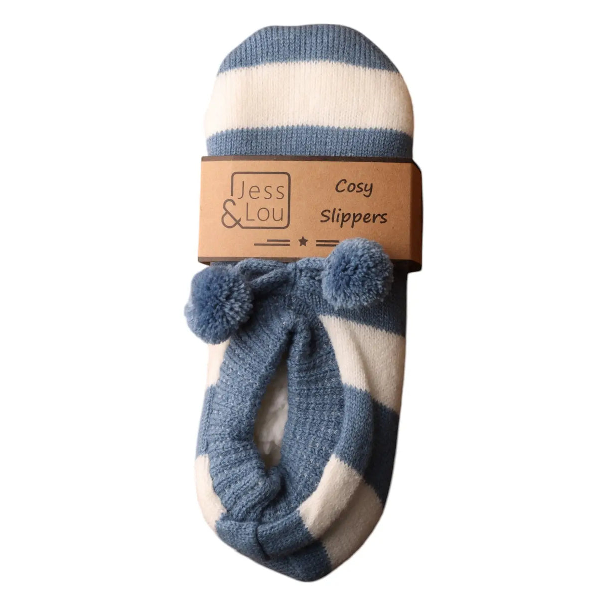 Cosy Stripe Slipper Socks