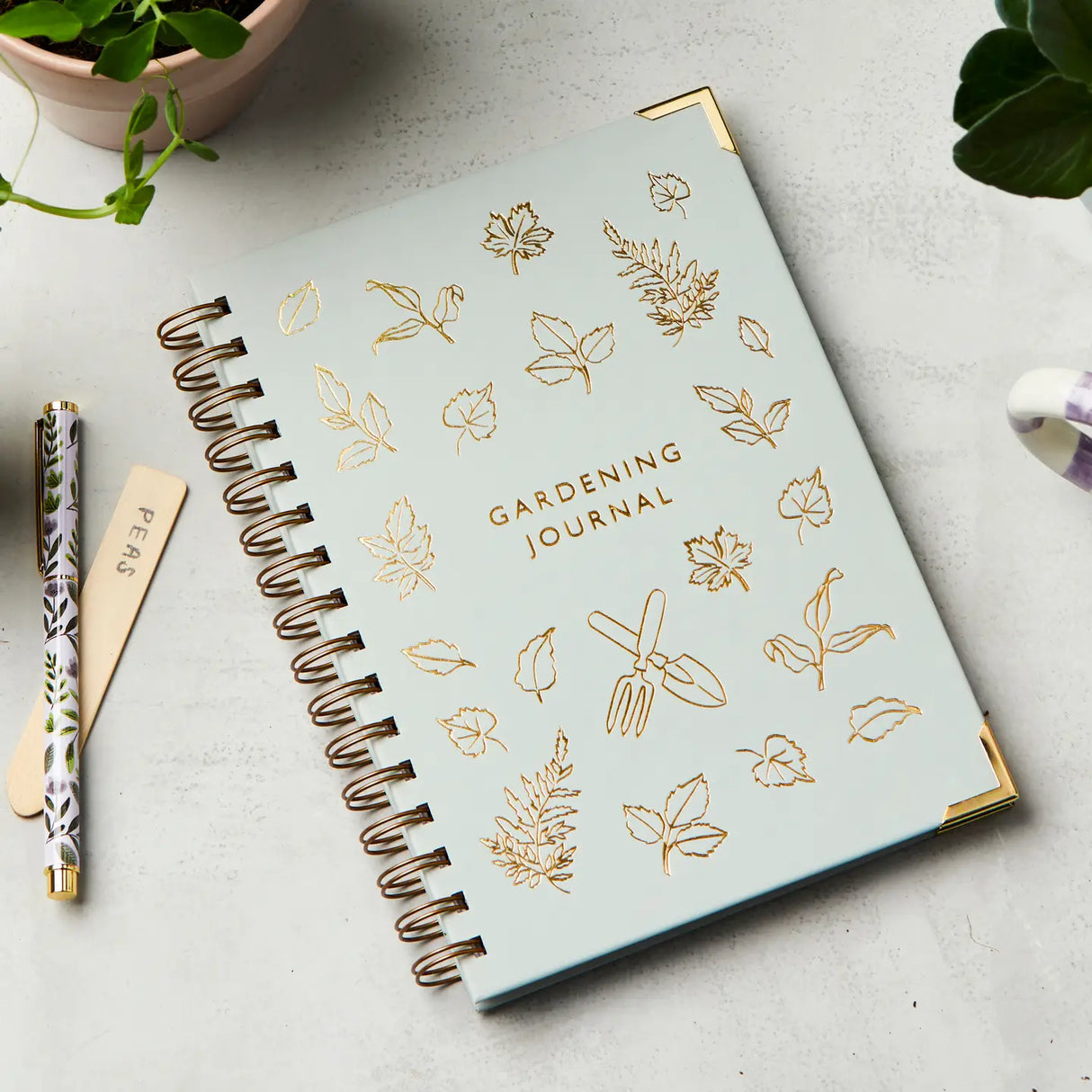 Gardening Journal - spiral bound