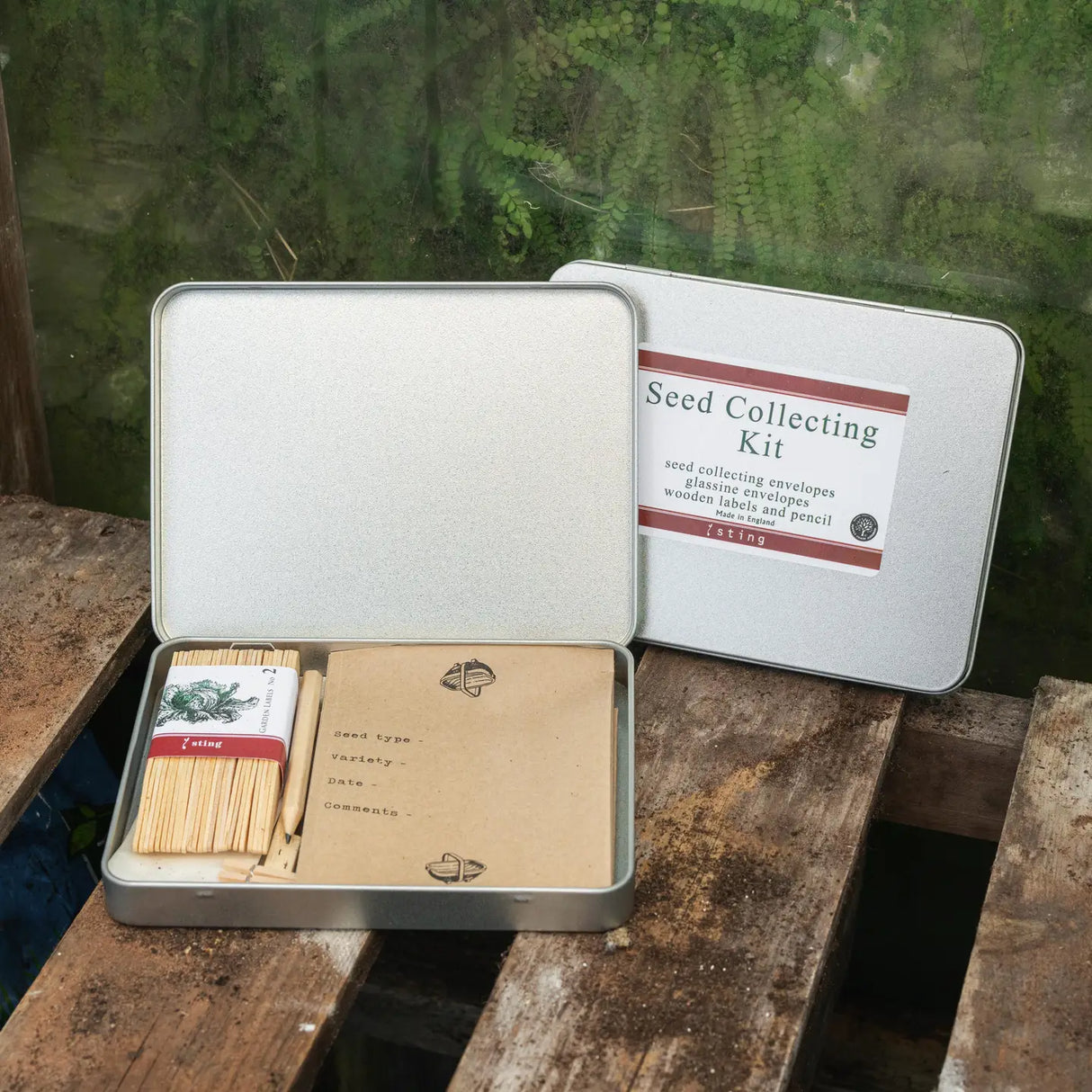 Seed Collecting Tin Kit
