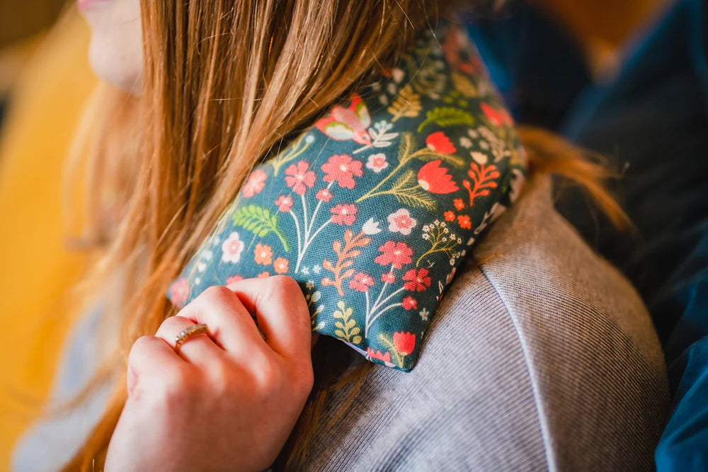 Soothing Lavender Wheatbag- Linen Stripe