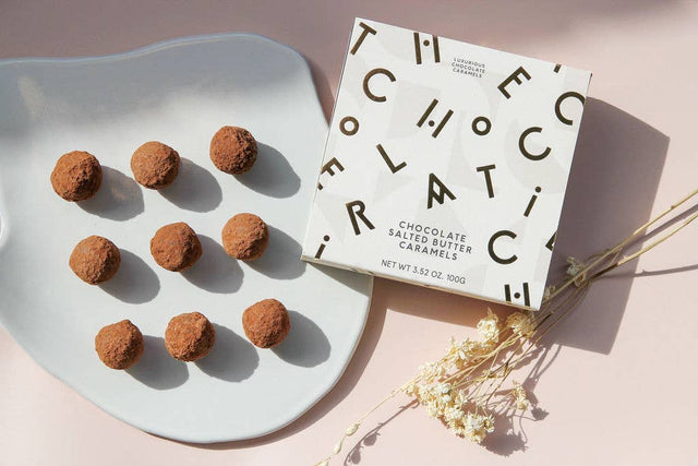 Salted Butter Caramel Truffles