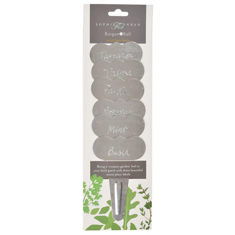 Metal Herb Labels- Sophie Conran