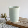 Handmade Porcelain Tumbler Light Blue