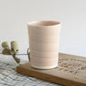 Blush Pink Porcelain Tumbler