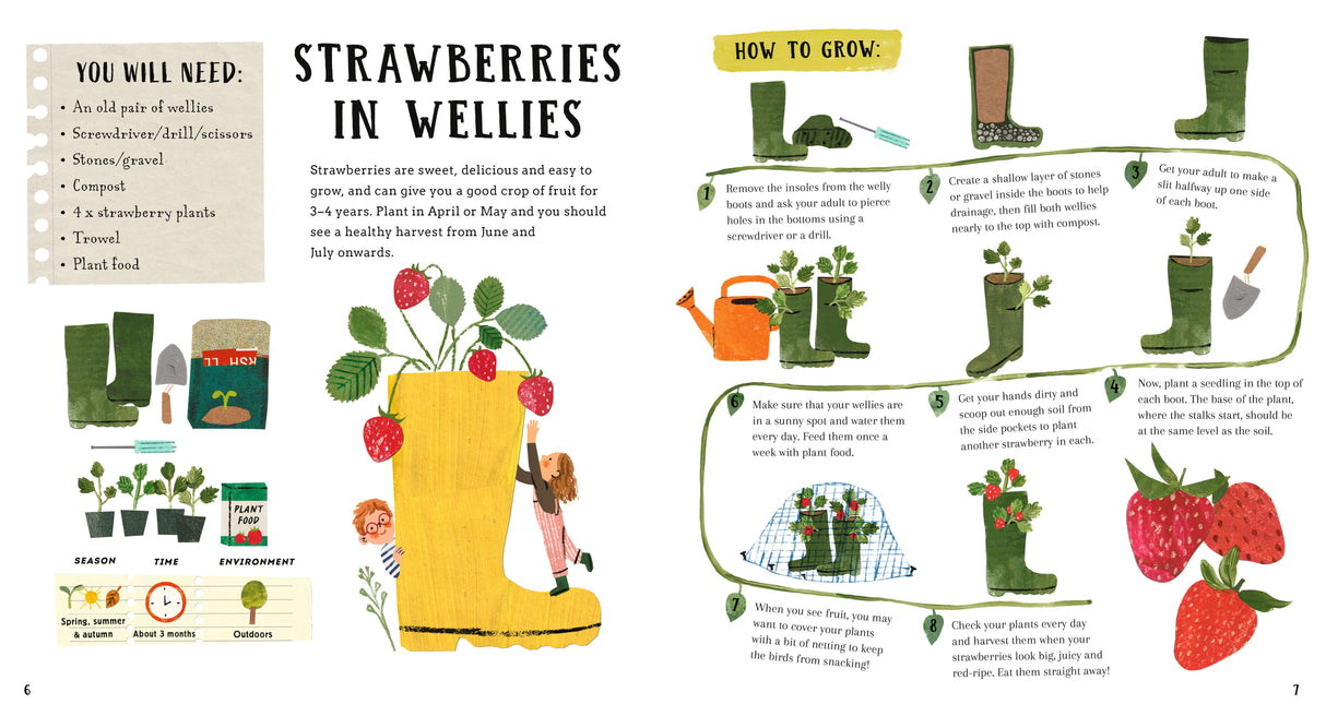 Book -  Growing Green A First Book of Gardening for Kids