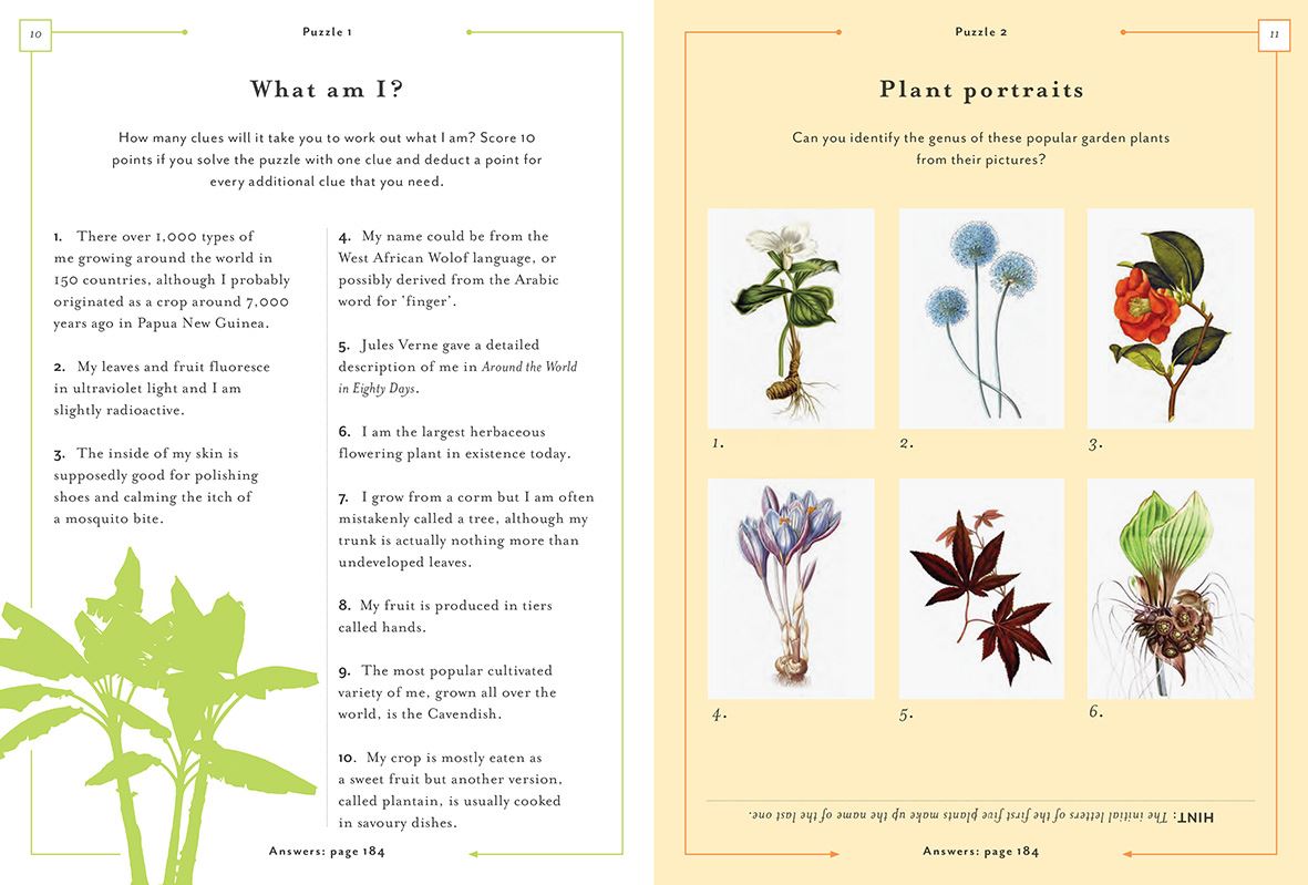 Book - RHS Quiz and Puzzle Book for Gardeners