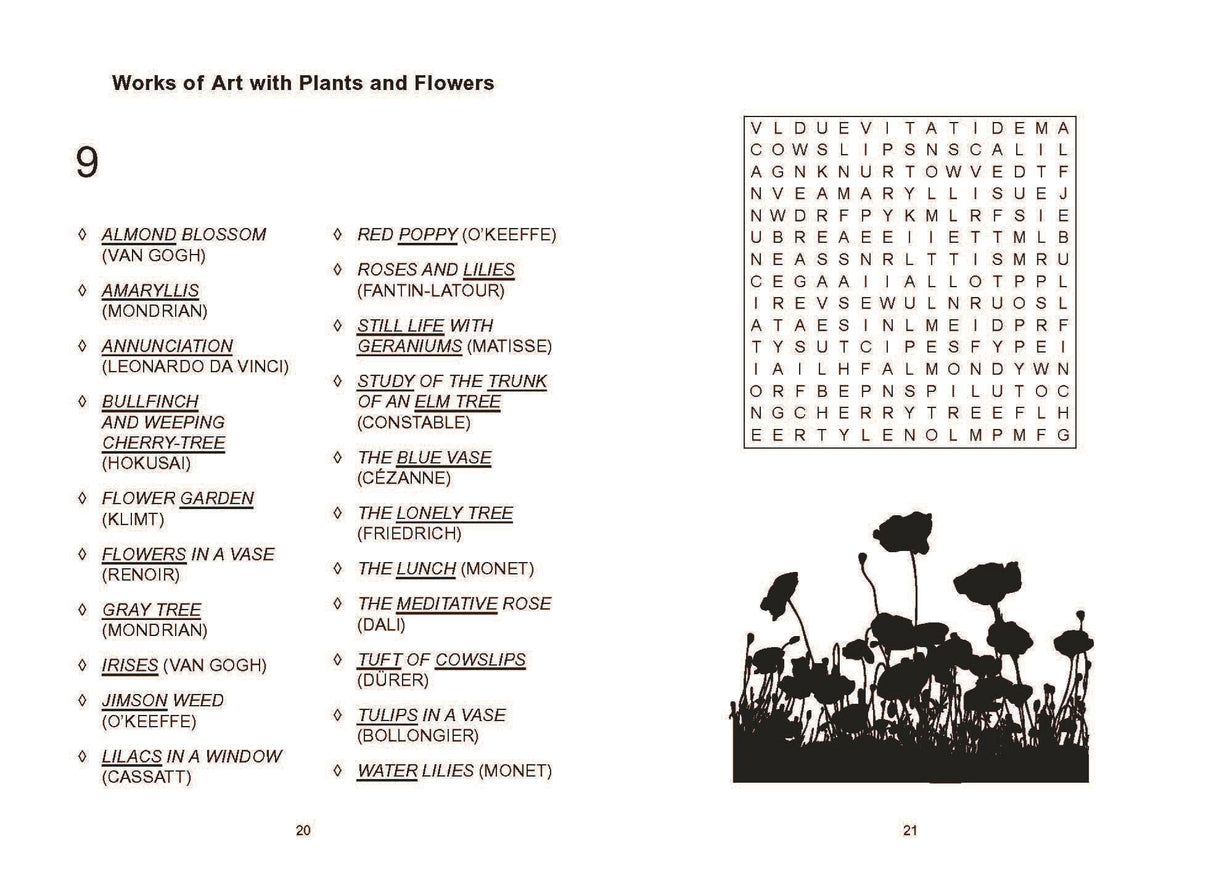 Book - Wordsearch Puzzles  By Kew Gardens