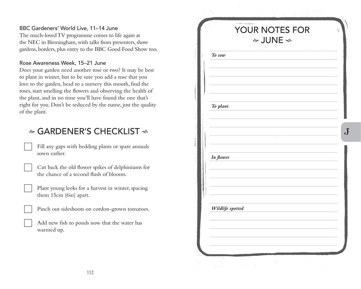 Book - Gardener's Almanac 2026 National Trust