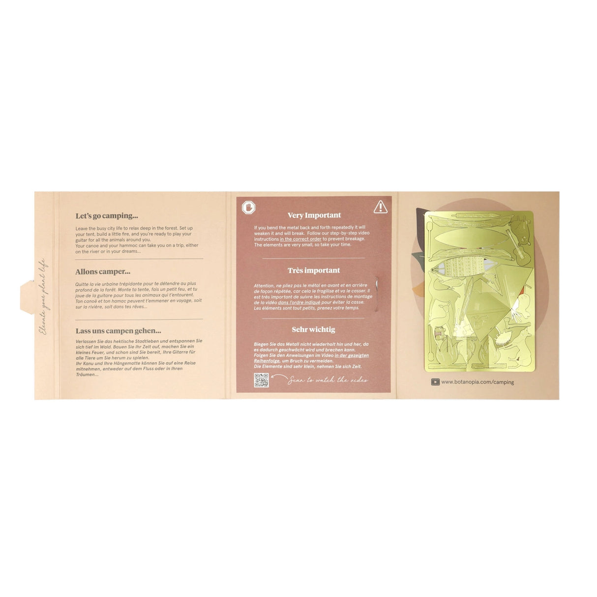 Tiny Camping for Plants