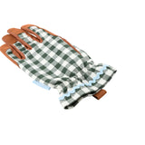 Heritage Green Check Gardening Gloves