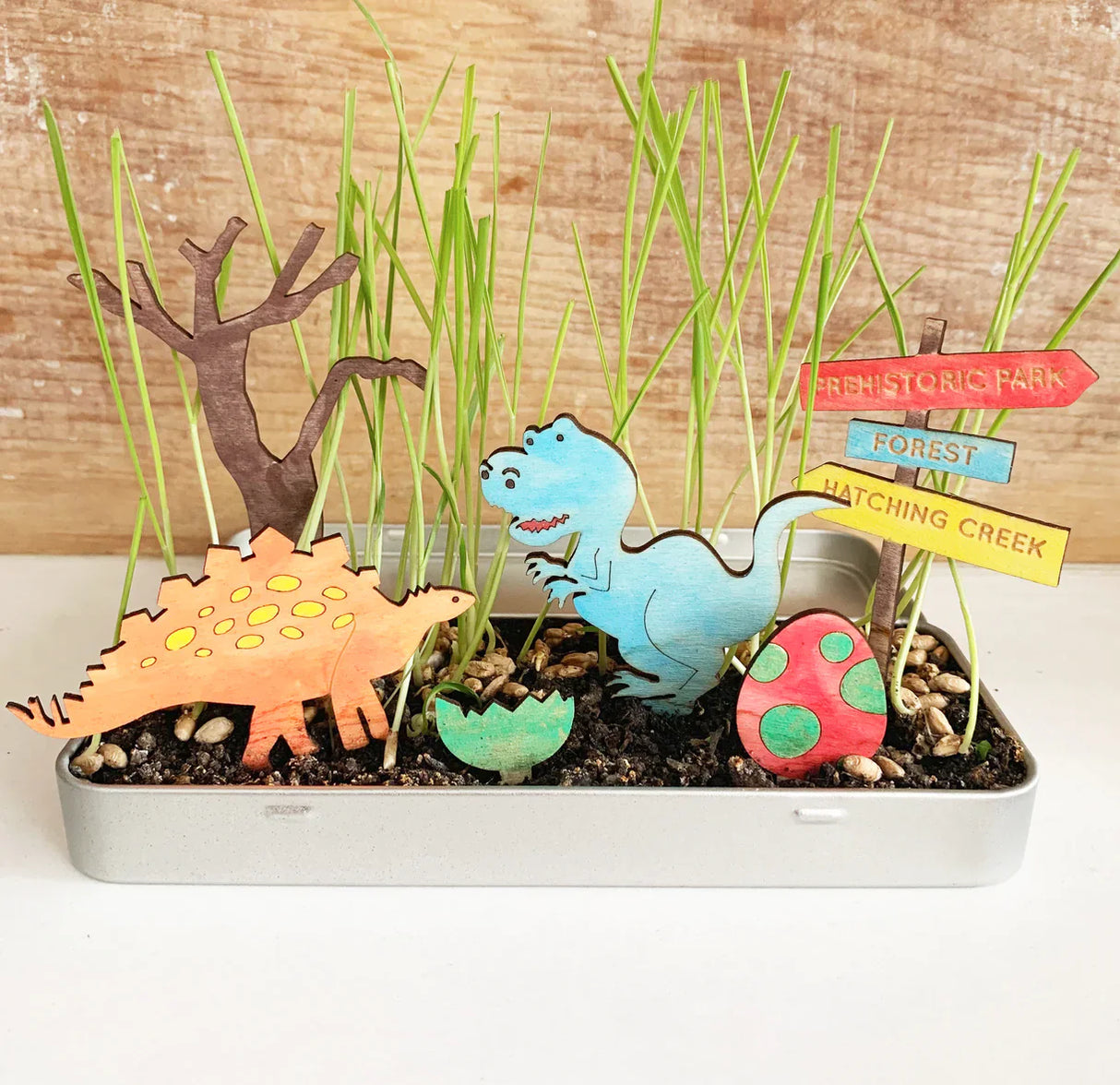 Make A Dinosaur Garden