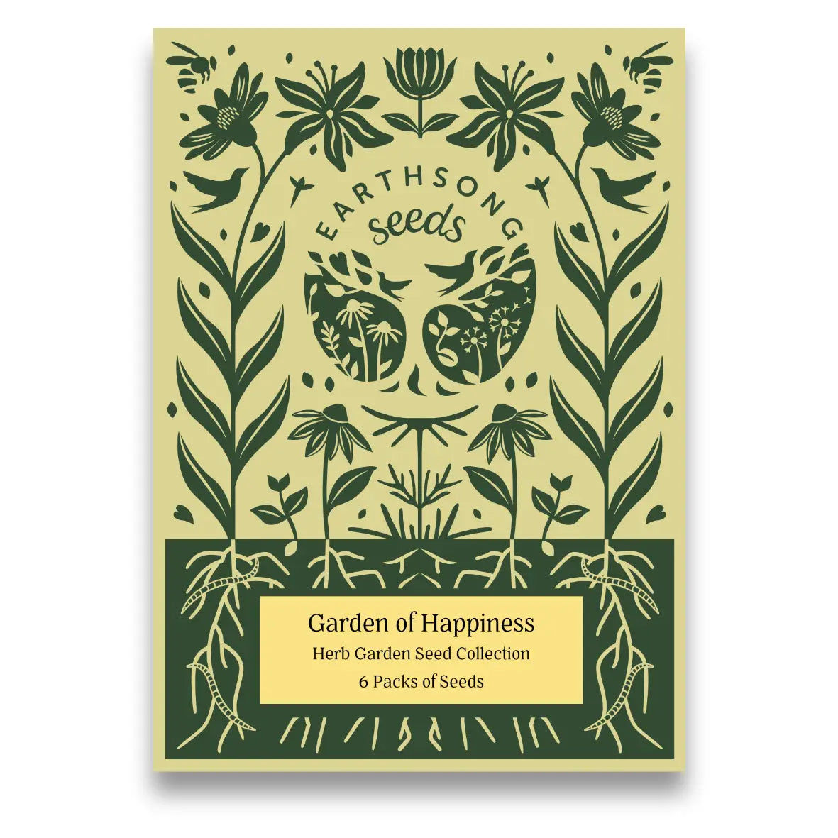 Garden of Happiness -Organic Herb Seed Garden