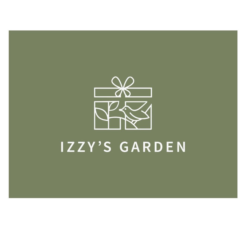 Izzys Garden Physical Gift Voucher Card