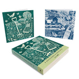 Garden Scene Notecards x8