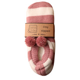 Cosy Stripe Slipper Socks