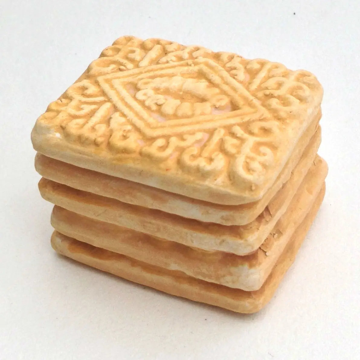 Custard Cream Pottery Trinket Box