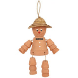 Terracotta Pot Man Garden Ornament