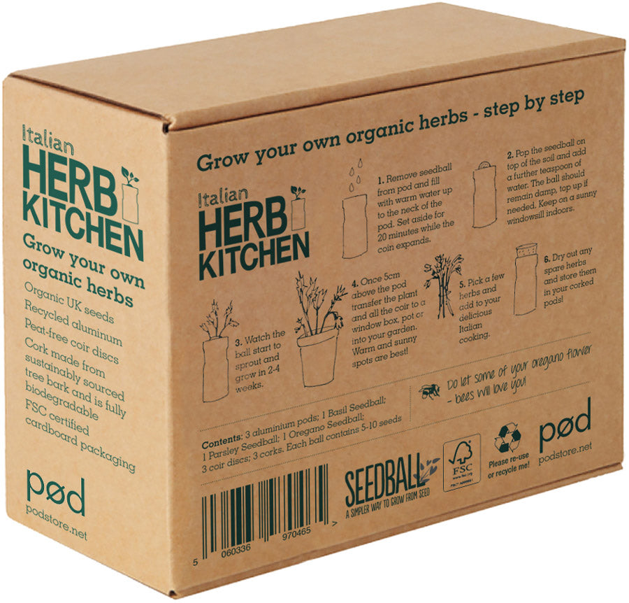 Kitchen Herb Garden Gift Box