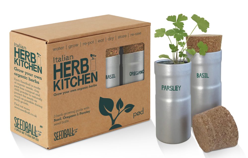 Kitchen Herb Garden Gift Box