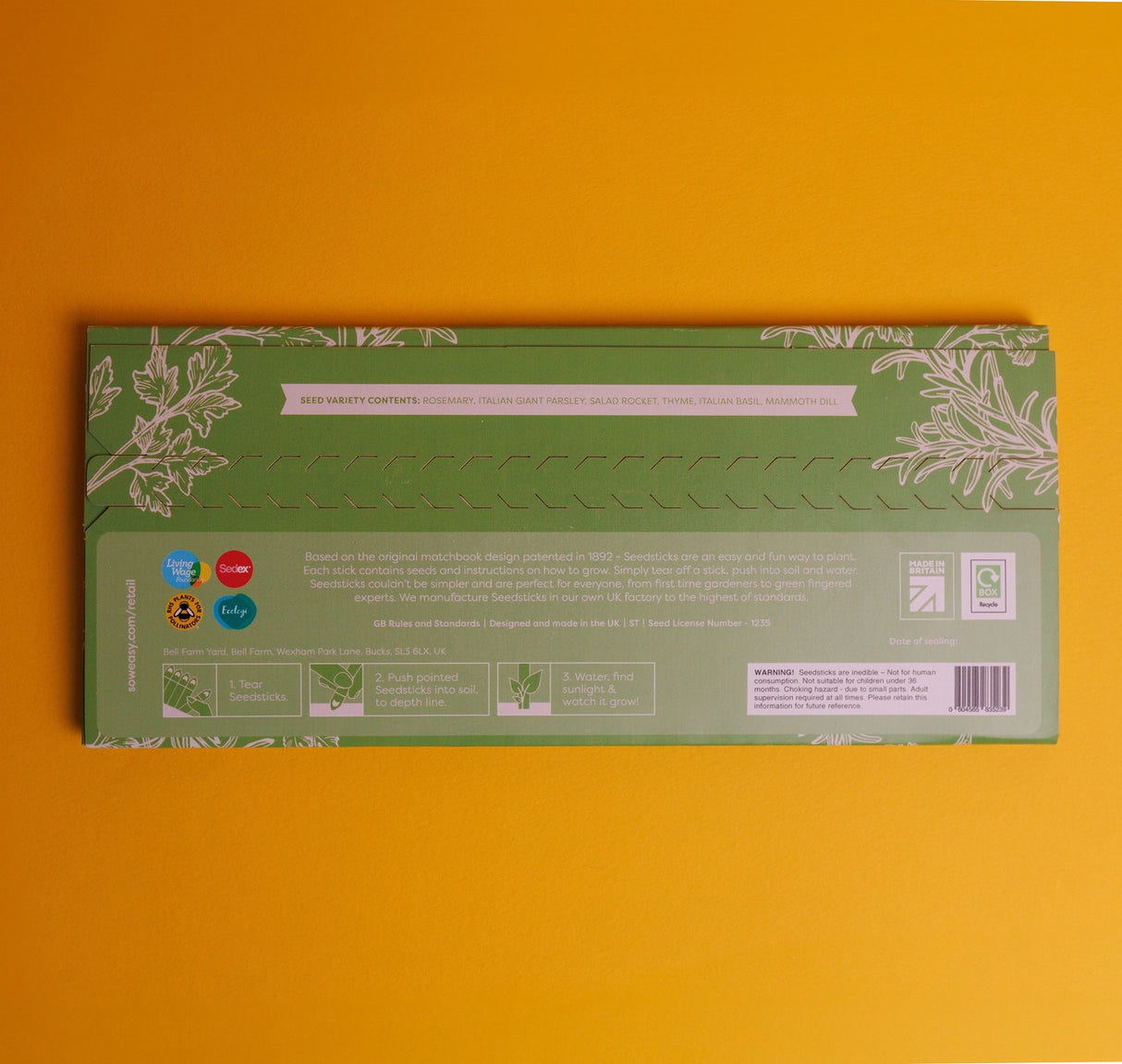 Herb Garden Seedsticks