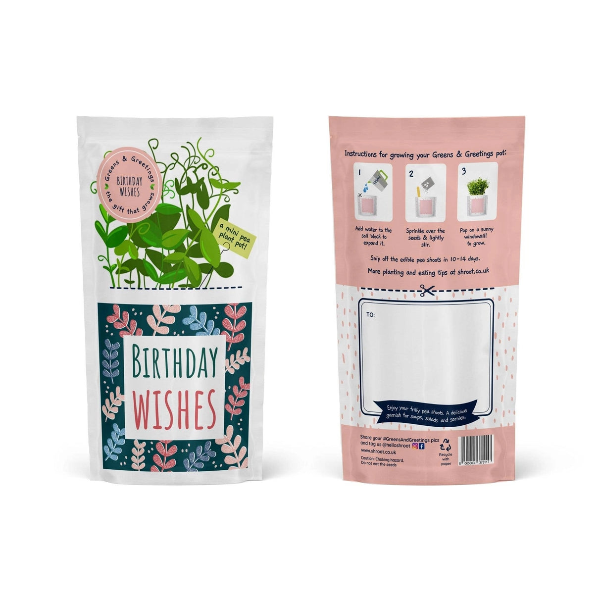 Birthday Wishes Growable Card