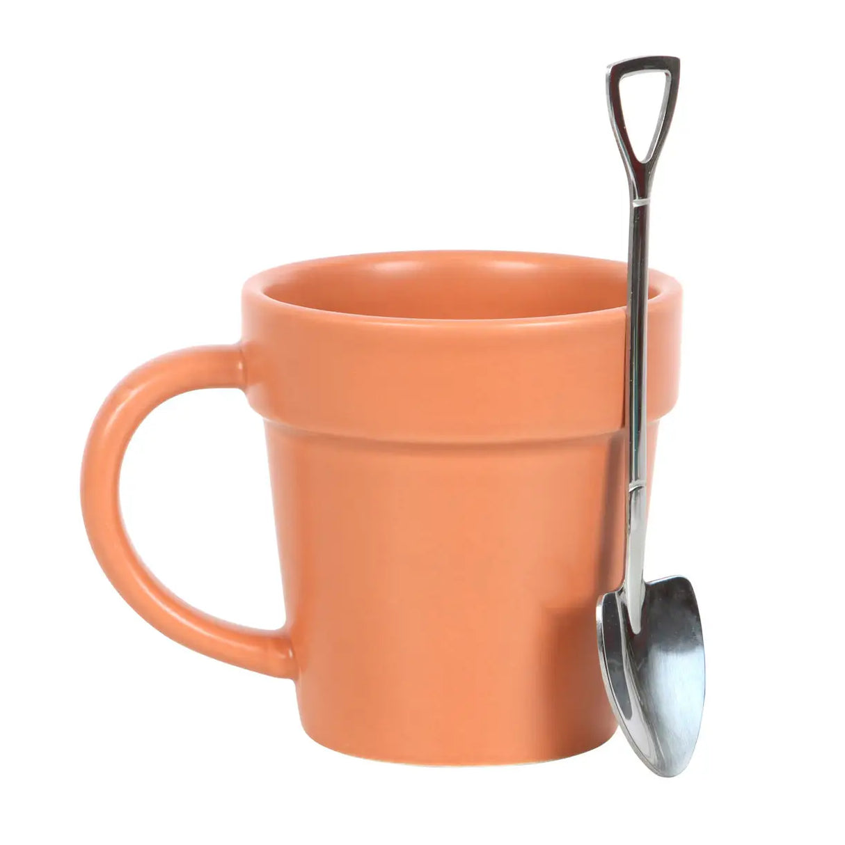 Plant Pot Mug & Shovel Spoon