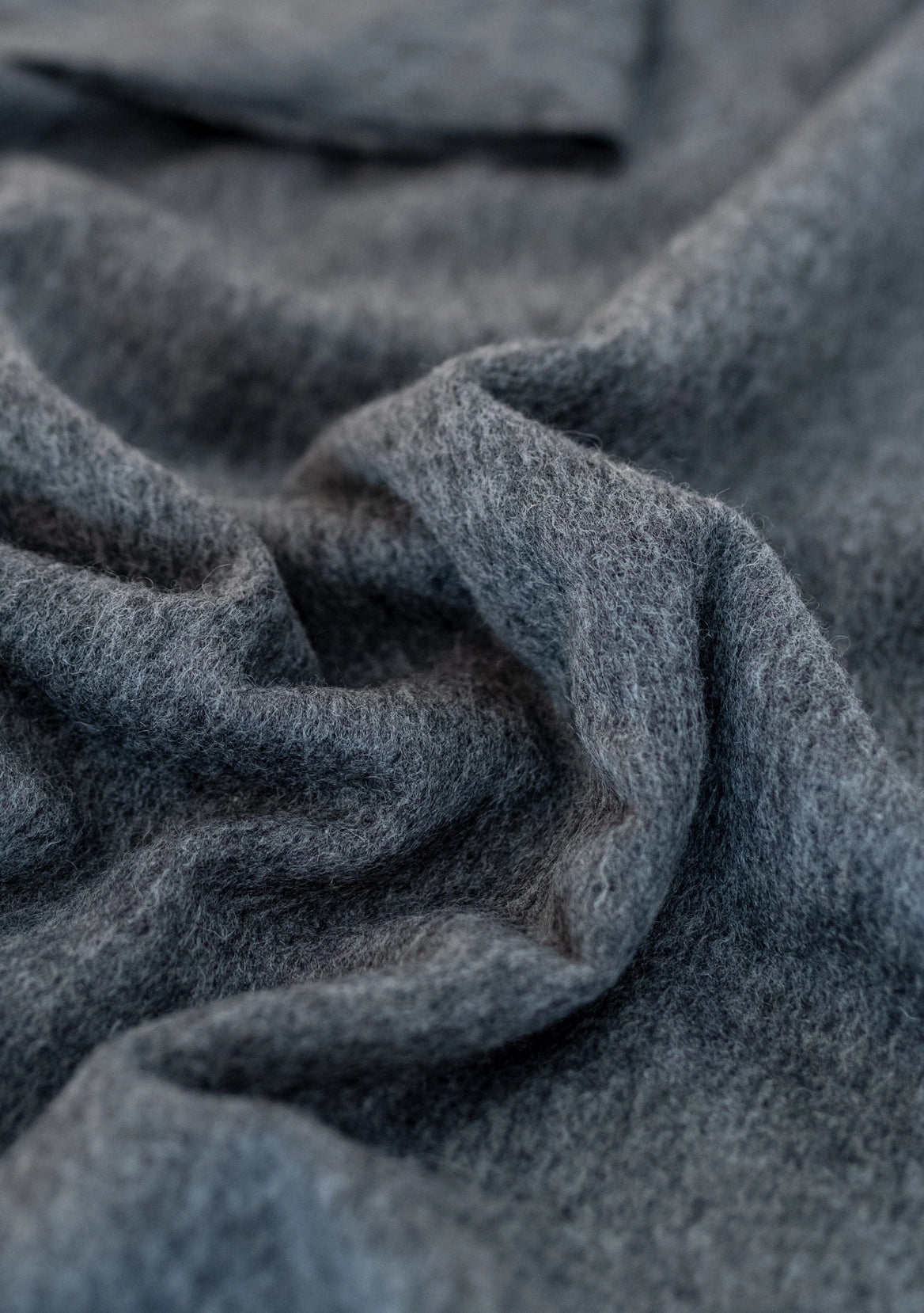 Lambswool Scarf in Charcoal
