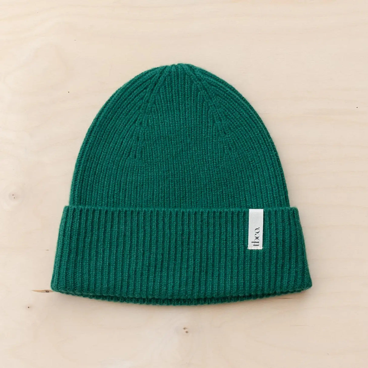 Unisex Cashmere  Beanie - Forest