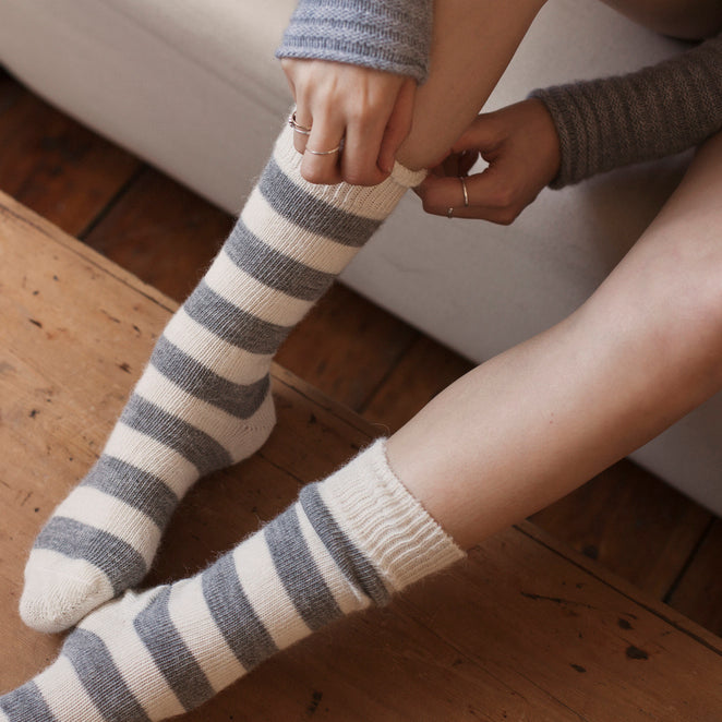 Alpaca Day Socks - Ladies