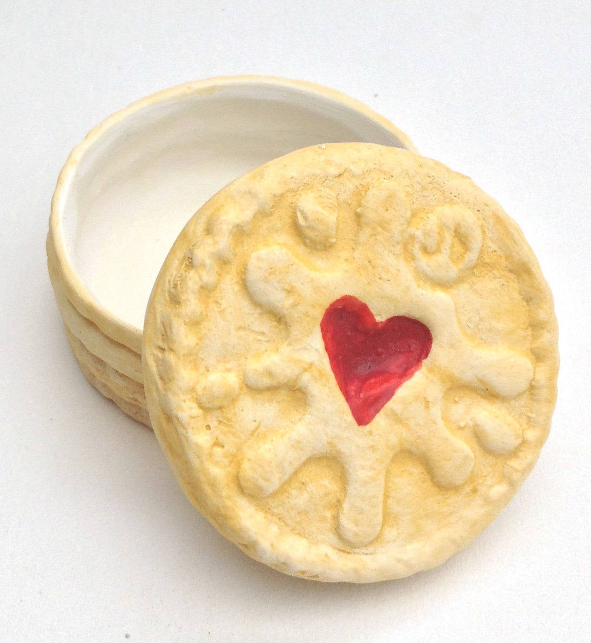 Jammy Dodger Pottery Trinket Box